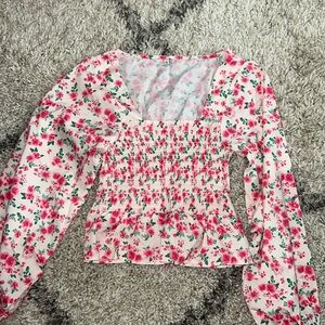 Shein Puff Sleeve Shirt